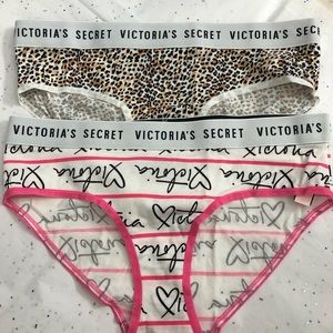 Victoria’s Secret Hiphugger/Hipster 2 pack Size M